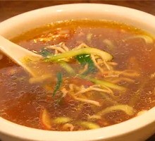 Pickled Vegetable and Pork Stir-Fry Soup