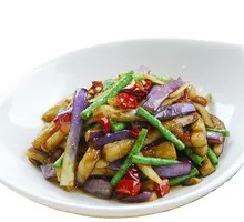 Eggplant and Green Beans