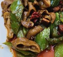 Spicy Pepper and Pig Intestines