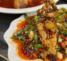 Grilled Squid on Iron Plate