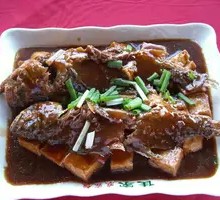 Braised Yellow Croaker with Tofu