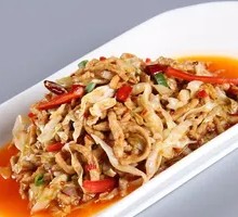 Pickled Vegetable and Pork Strips