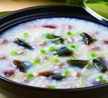 Century Egg and Pork Porridge