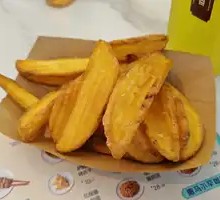 Fried Potato Wedges