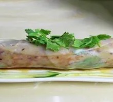 Sesame Sauce Rolled Rice Noodles