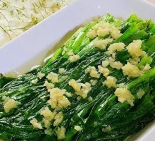 Garlic Mashed Pak Choi