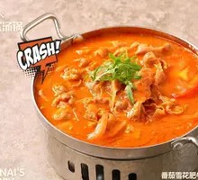 Tomato Snowflake Beef Hot Pot