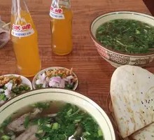 Lamb Soup with Flatbread