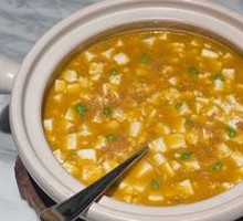 Signature Crab Roe Thick Soup with Tofu
