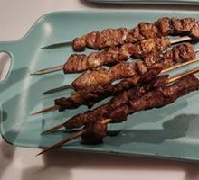 Grilled Lamb Skewers