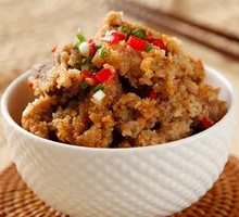 Steamed Pork with Rice Flour