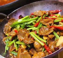 Spicy Chicken Gizzard Stir-fry