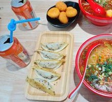 Corn Mushroom Pork Dumplings