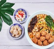 Secret-Recipe Meatball Noodle Soup