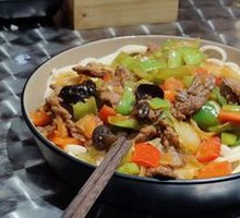 Luxury Fried Pork Noodles