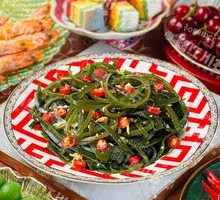 Pickled Pepper Seaweed Strips