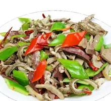 Spicy Stir-fried Lamb Offal