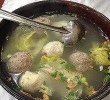 Double Meatball Soup