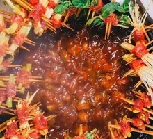Skewered Food