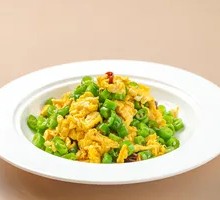 Green Chili Stir-Fried Free-Range Eggs