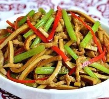 Celery Tofu Dish