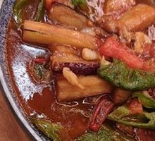 虎皮辣子烧茄子