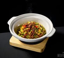 Stir-fried Yellow Beef with 'Ji' Technique