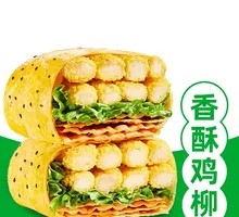 香酥鸡柳煎饼