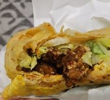 Cheese and Pork Pancake