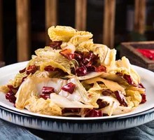 Sour and Spicy Cabbage