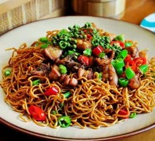 Double Pepper Chicken Noodles