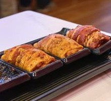 Five-color Five-flower Dish