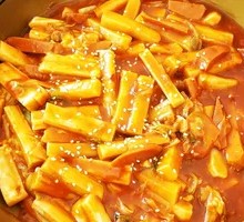Cheese Stir-Fried Rice Cake