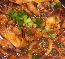 Stone Pot Squid Tentacles