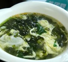 Seaweed and Egg Soup
