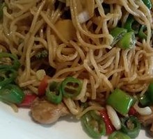 Chicken Broth Noodles