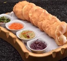 Oil Cake Roll with Vegetables