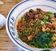 Wenhui's Signature Spinach Noodles with Meat Dry