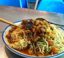 Chicken Broth Noodles