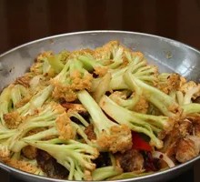 Spicy Cauliflower in Hot Pot