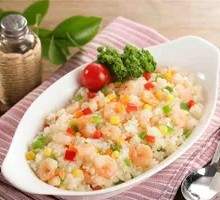 Shrimp and Corn Fried Rice