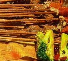 Meat and Vegetable Skewers