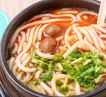 Spicy Potato Noodles in Clay Pot