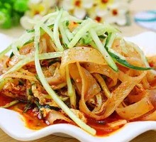 Noodles with Rolled Dough