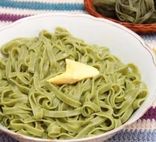 Three-Combination Hand-Rolled Spinach Noodles