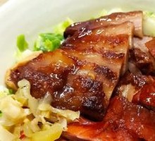 Roast Duck and Barbecue Pork Rice