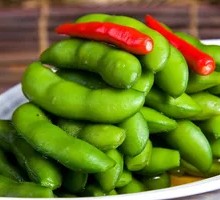 Boiled Soybeans in Spicy Sauce