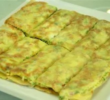 Egg Pancake Roll with Vegetables