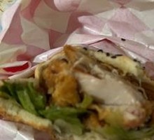 Spicy Chicken Leg Chinese Burger