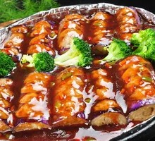 Grilled Eggplant with Sauce